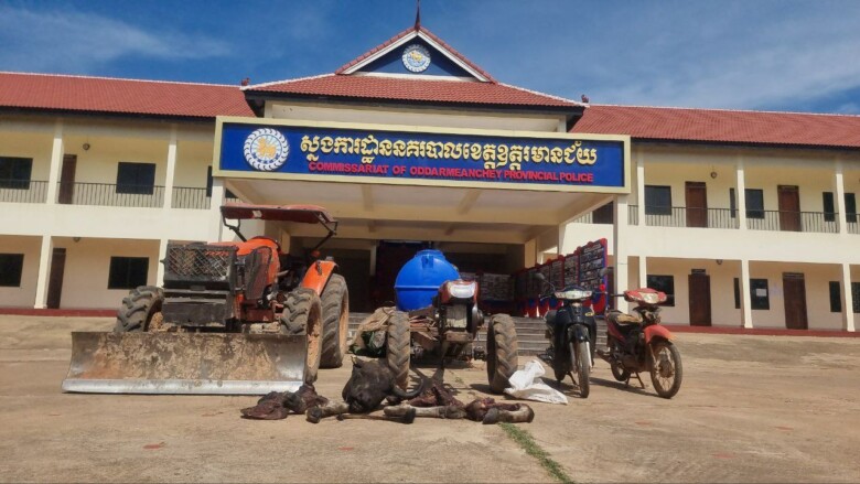 ចាប់ព្រានព្រៃ២នាក់ ខណៈកំពុងពន្លះយកសាច់ទន្សោង១ក្បាល
