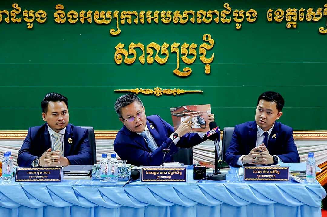 សន្និសីទសារព័ត៌មានលើករណីឃាតកម្មអ្នកសារព័ត៌មានម្នាក់នៅខេត្តសៀមរាប