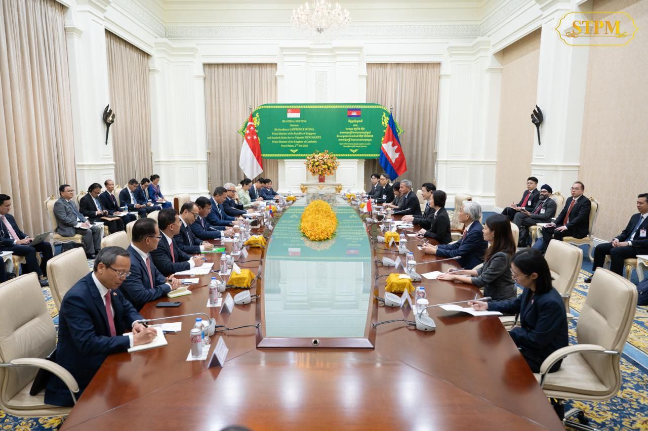កម្ពុជា-សិង្ហបុរី ប្ដេជ្ញាបន្តជំរុញការពង្រឹង និងពង្រីកកិច្ចសហប្រតិបត្តិការទ្វេភាគី ឱ្យកាន់តែរឹងមាំបន្ថែមទៀត