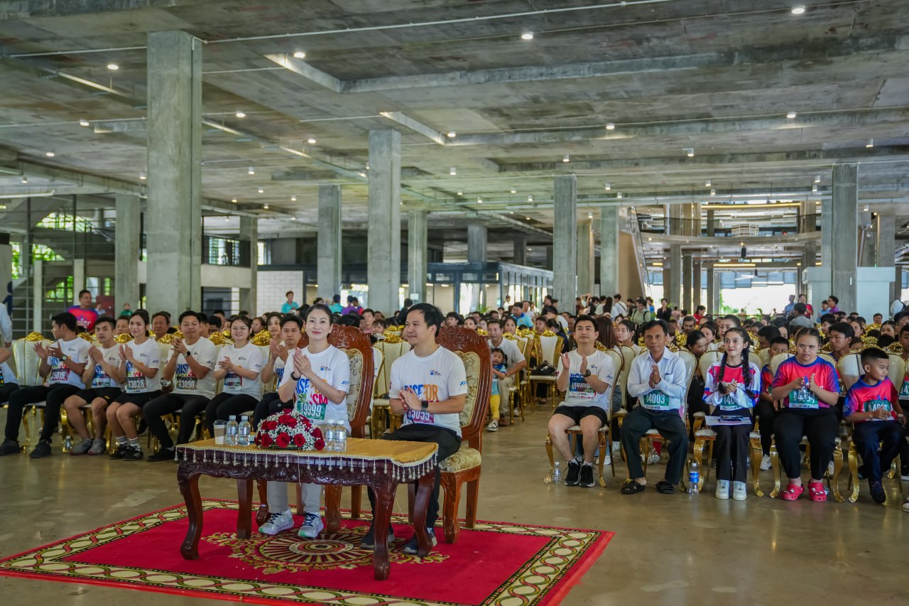 សភាយុវពាណិជ្ជករអន្តរជាតិកម្ពុជា សាខាចតុមុខ រៀបចំកម្មវិធី «រត់រួមគ្នាដើម្បីកុមារអូរទីស្សឹម/Rise for Autisum Fun Run»