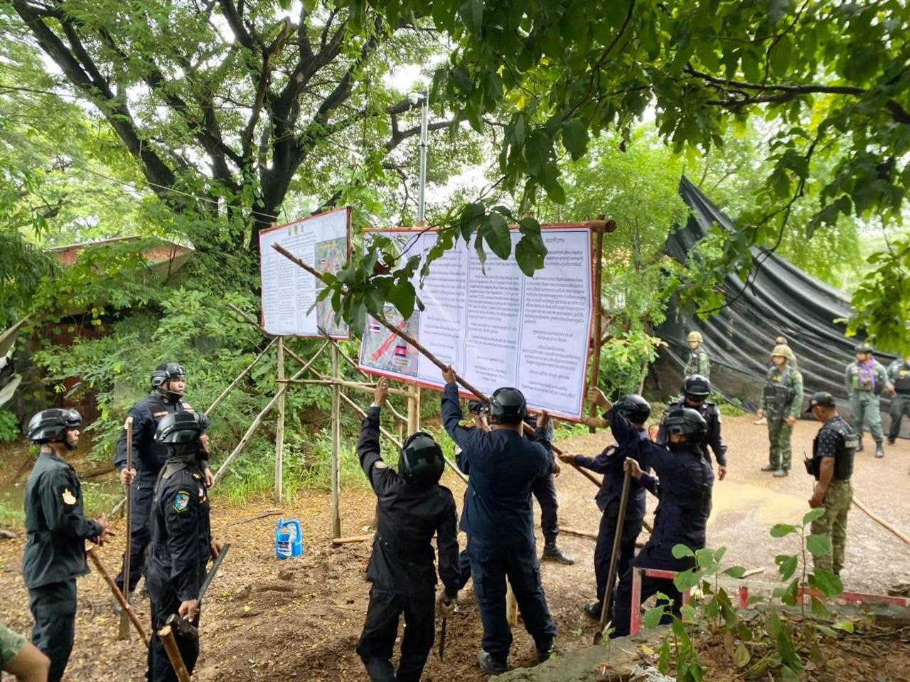 ឮសំឡេងផ្ទុះអាវុធ ចំនួន ០៣ គ្រាប់ នៅក្នុងទឹកដីថៃ ទល់មុខភូមិអូរ៣ជាន់ នៅយប់ថ្ងៃទី៣០ ខែកញ្ញា រហូតដល់ព្រឹកនេះ ស្ថានការណ៍មានភាពស្ងប់ស្ងាត់