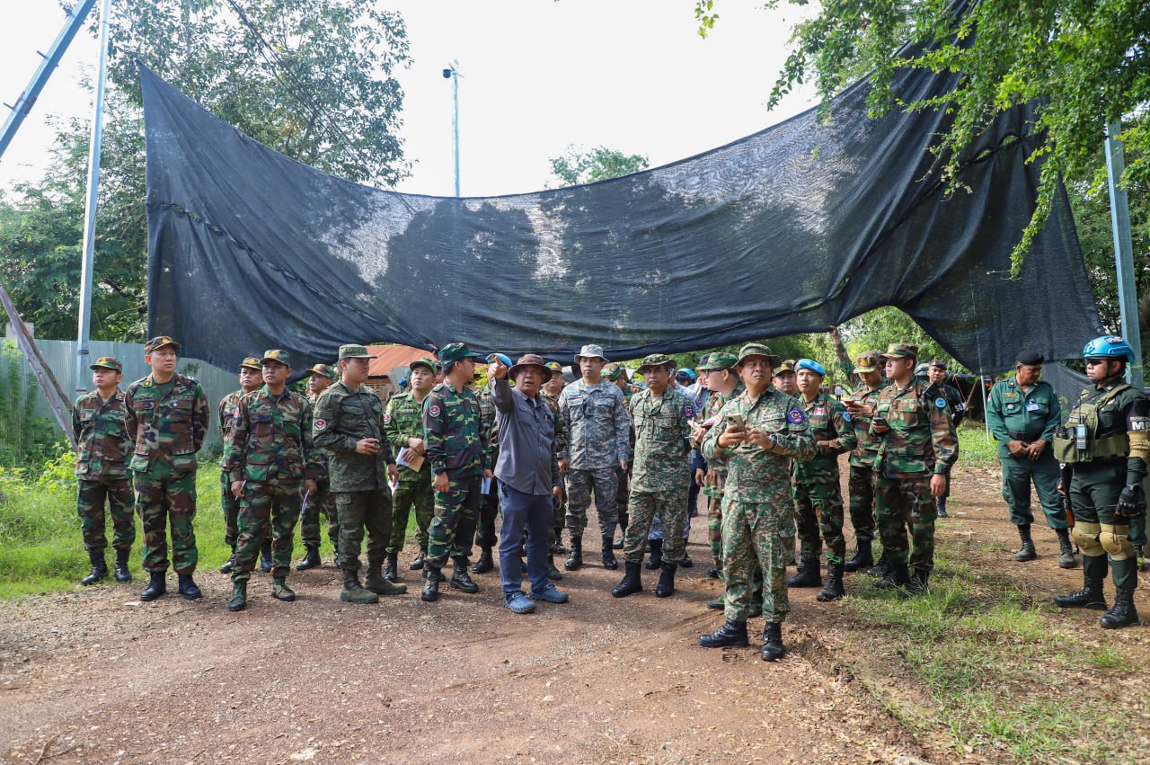 ពេលនេះ ក្រុមអ្នកសង្កេតការណ៍អន្តរកាល (IOT) បានចុះដល់នៅភូមិព្រៃចាន់ និងភូមិជោគជ័យ»ហើយ