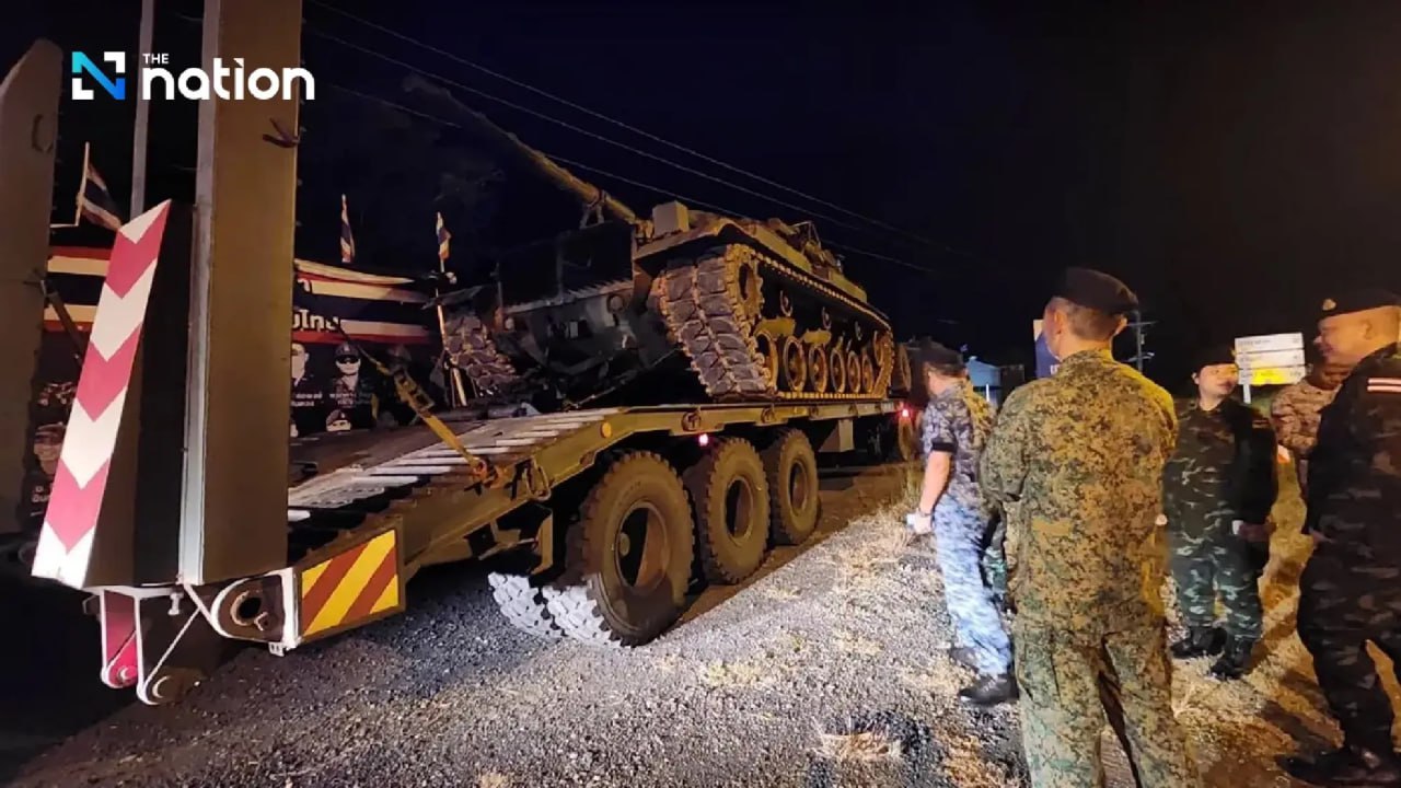 ថៃចាប់ផ្តើមដំណាក់កាលដំបូង ដករថក្រោះ ចំនួន ០២ គ្រឿង វិលចូលបន្ទាយវិញ ក្រោមកិច្ចព្រមព្រៀងរួមសន្តិភាព