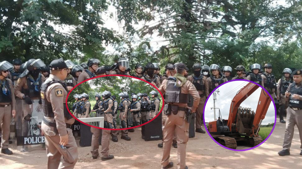 Breaking: ក្រុមហ្វូងមនុស្សថៃជាច្រើន នាំគ្នាសម្រុកចូលតំបន់បានណងចាន់ យ៉ាងកម្រោល ក្នុងការយកគ្រឿងចក្រវាយកម្ទេច និងបណ្តេញប្រជាពលរដ្ឋខ្មែរចេញពីតំបន់ព្រំដែន