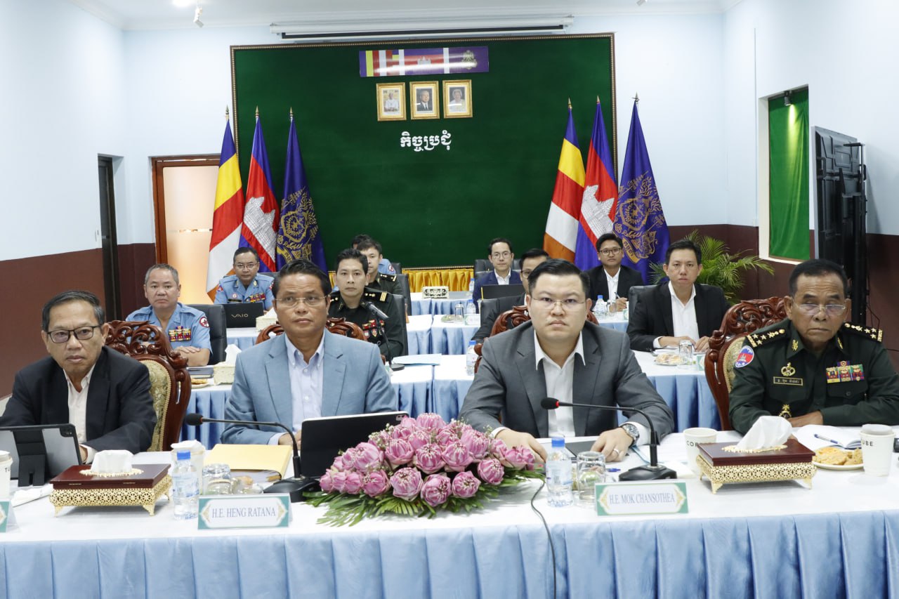 ក្រុមការងារ JCTF កម្ពុជា-ថៃ បើកិច្ចប្រជុំតាមប្រព័ន្ធ VTC ដើម្បីពិភាក្សា និងកំណត់តំបន់សាកល្បងក្នុងតំបន់អាទិភាពនៅព្រំដែន លើការងារដោះមីនមនុស្សធម៌