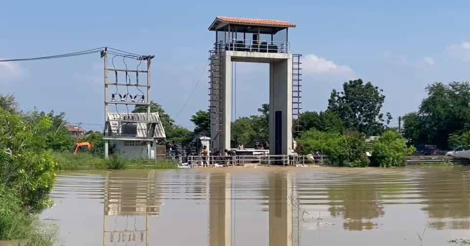 គ្រោះទុរ្ភិក្សវាយប្រហារថៃជាថ្មី! នាយកដ្ឋានធារាសាស្ត្រ បង្កើនការបញ្ចេញទឹកពីទំនប់ចៅប្រាយ៉ា ដើម្បីទប់ទល់នឹងការជន់លិចដ៏ច្រើនសន្ធឹកពីព្យុះត្រូពិច Kalmaegi