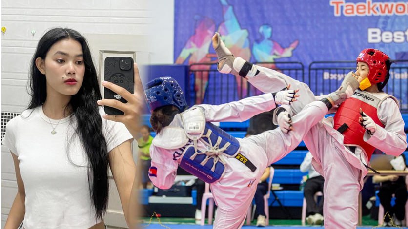 ភ្ញាក់ផ្អើល! អតីតកីឡាការិនីបាល់ទះ វ៉ាន់ បូរី បង្ហាញខ្លួនសាជាថ្មីក្នុងស៊ីហ្គេមនៅប្រទេសថៃ ក្នុងប្រភេទកីឡាតៃក្វាន់ដូវិញម្តង!