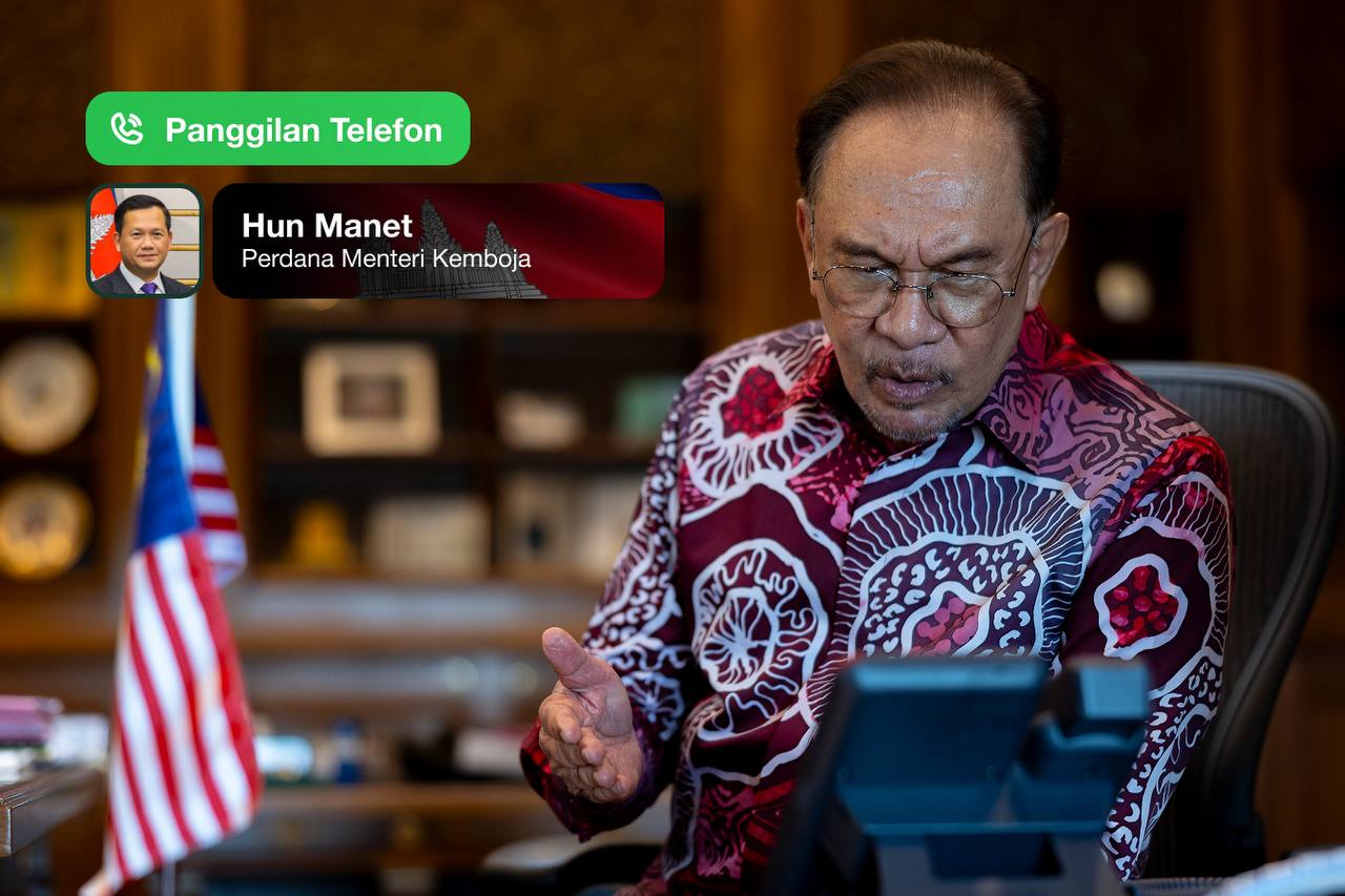 នាយករដ្ឋមន្ត្រីម៉ាឡេស៊ី អំពាវនាវឱ្យកម្ពុជា-ថៃ អត់ធ្មត់ខ្ពស់ និងទប់ស្កាត់ការប៉ះទង្គិចគ្នារីករាលដាលកាន់តែខ្លាំង