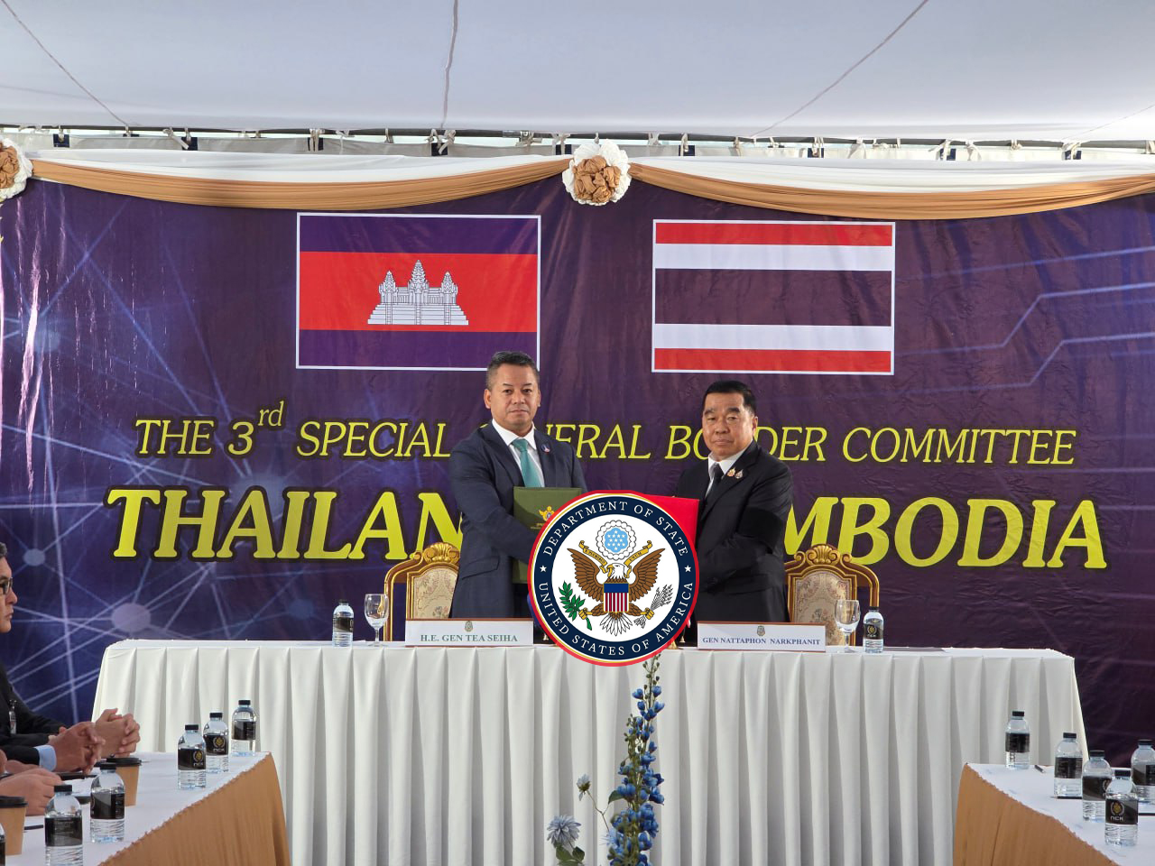 បទឈប់បាញ់បន្ទាន់កម្ពុជា-ថៃ ជំហានសំខាន់ឆ្ពោះទៅរកសន្តិភាព ដោយមានការគាំទ្រពីសហរដ្ឋអាមេរិក និងជំរុញឱ្យអនុវត្តពេញលេញ