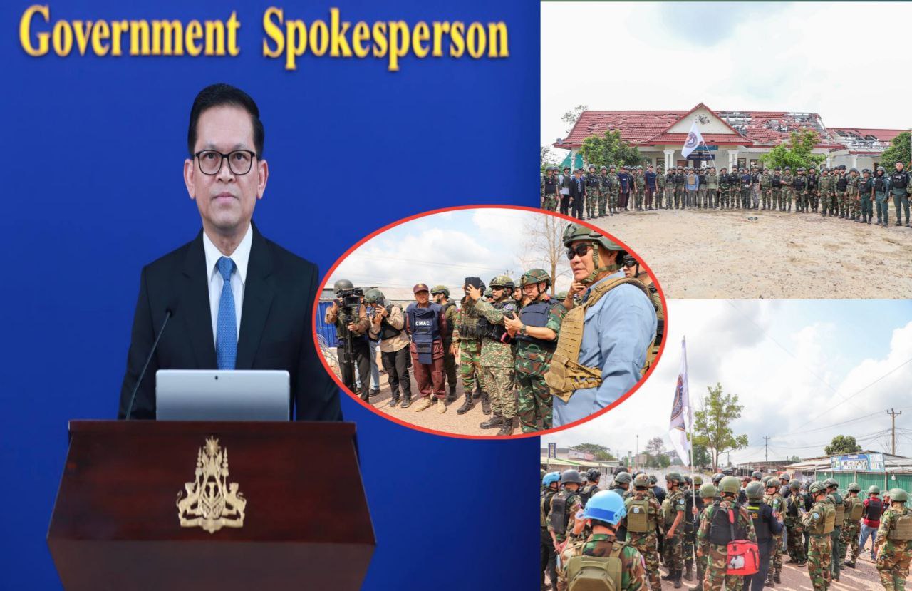 អ្នកនាំពាក្យ៖ «កម្ពុជាគាំទ្រពេញទំហឹងដល់ក្រុមអ្នកសង្កេតការណ៍អាស៊ាន ដើម្បីធានាការអនុវត្តបទឈប់បាញ់ប្រកបដោយប្រសិទ្ធភាព»