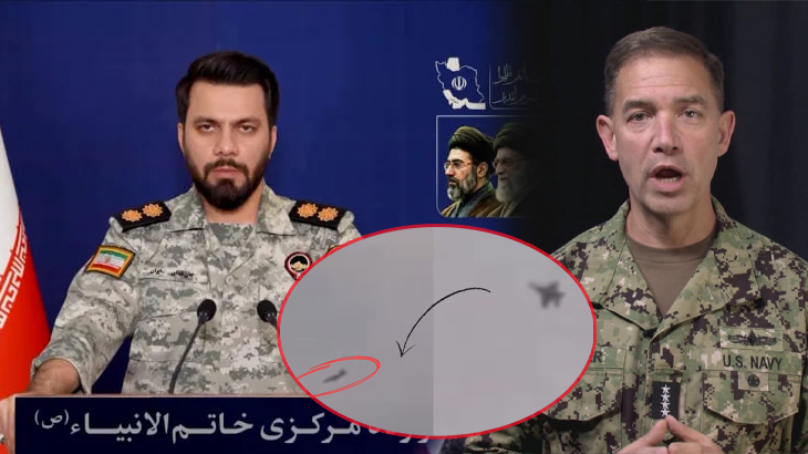 តើគួរជឿខាងណា? អ៊ីរ៉ង់ប្រកាសថាបានបាញ់ទម្លាក់យន្តហោះចម្បាំង F/A-18  អាមេរិក តែវ៉ាស៊ីនច្រានចោល និងបកវិញថាជាព័ត៌មានក្លែងក្លាយ