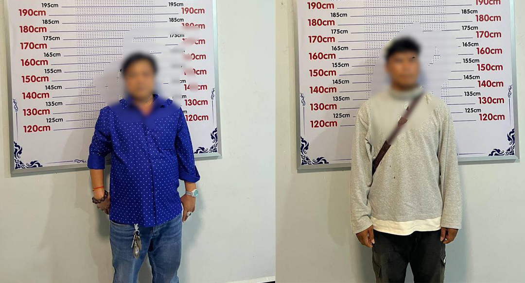 ឃាត់ខ្លួនបុរស២នាក់ ពាក់ព័ន្ធដឹកនាំជនជាតិខ្មែរ និងបរទេស ធ្វើបាតុកម្មបិទផ្លូវខុសច្បាប់ មុខធនាគារជាតិ ឈានដល់ហិង្សា!