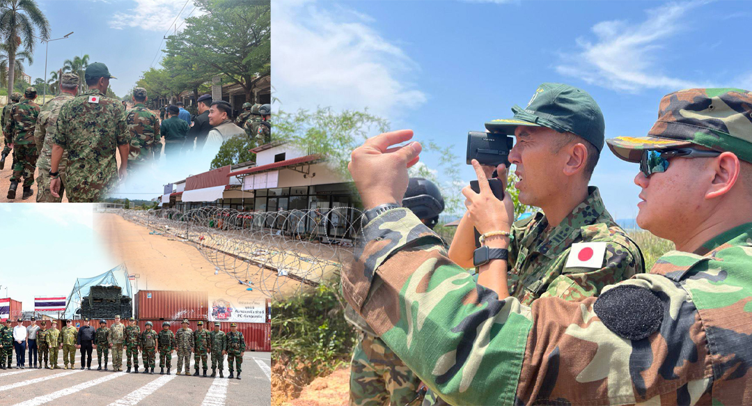 ជប៉ុនបន្តគាំទ្រការអនុវត្តកិច្ចព្រមព្រៀងបទឈប់បាញ់ និងបន្ថយភាពតានតឹង ដើម្បីសន្តិភាពព្រំដែនរវាងកម្ពុជា-ថៃ ខណៈមានការផ្ទុះអាវុធអំឡុងពេលចុះសង្កេតការណ៍