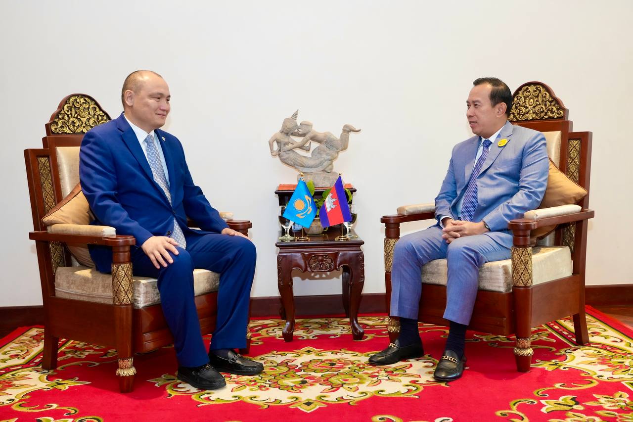 កម្ពុជា និងកាហ្សាក់ស្ថាន រួមគ្នាពង្រឹង និងពង្រីកមិត្តភាព និងកិច្ចសហប្រតិបត្តិការទេសចរណ៍ តាមរយៈការតភ្ជាប់ផ្នែកទេសចរណ៍ និងការផ្លាស់ប្ដូររវាងប្រជាជននិងប្រជាជន