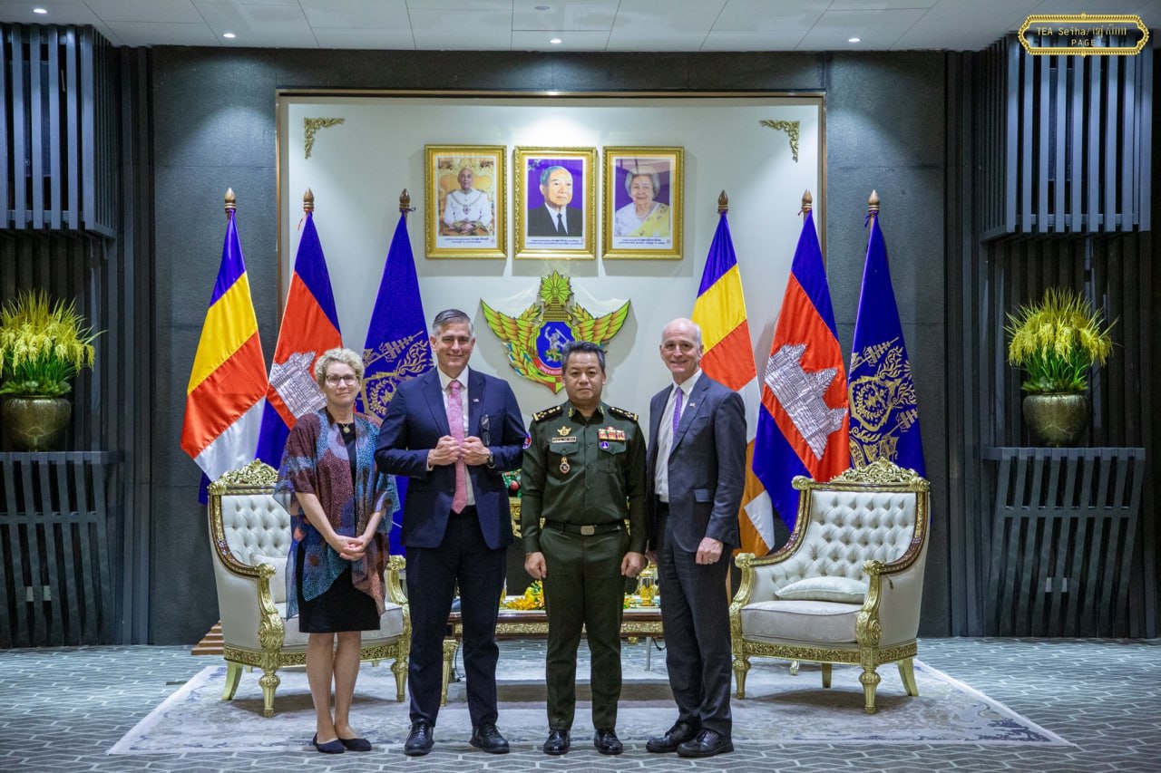 សហរដ្ឋអាមេរិក ប្តេជ្ញាធ្វើការជាមួយកម្ពុជា ដើម្បីកសាងនូវតំបន់ឥណ្ឌូ-ប៉ាស៊ីហ្វិក ឱ្យមានសុវត្ថិភាព និងវិបុលភាព
