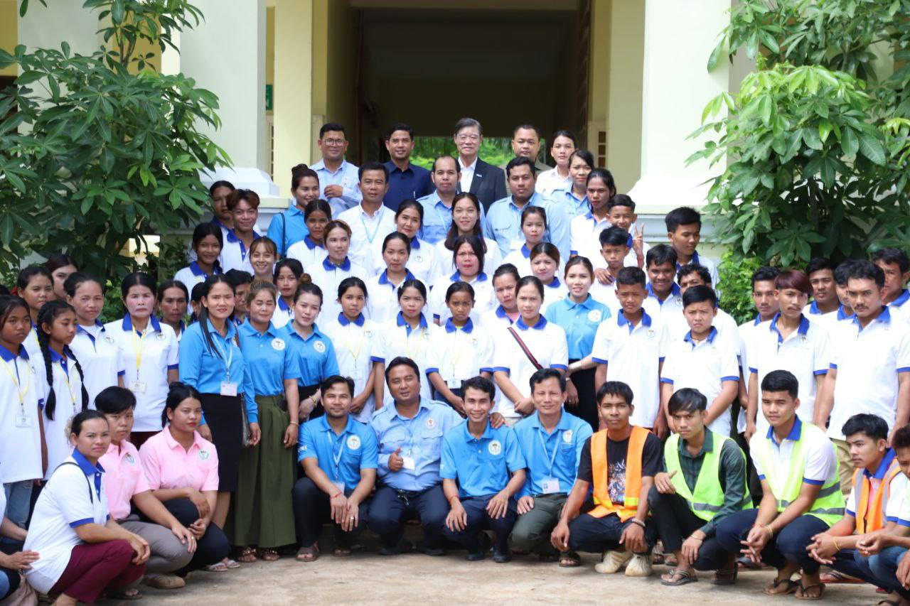 មជ្ឈមណ្ឌលបណ្តុះបណ្តាលវិជ្ជាជីវៈខេត្តត្បូងឃ្មុំ ផ្តល់អាហារូបករណ៍ ចំនួន ៣ ២៥៥ កន្លែង លើ ៧ មុខជំនាញ និងប្រាក់ឧបត្ថម្ភ ដល់យុវជនមកពីគ្រួសារក្រីក្រ និងគ្រួសារងាយរងហានិភ័យ