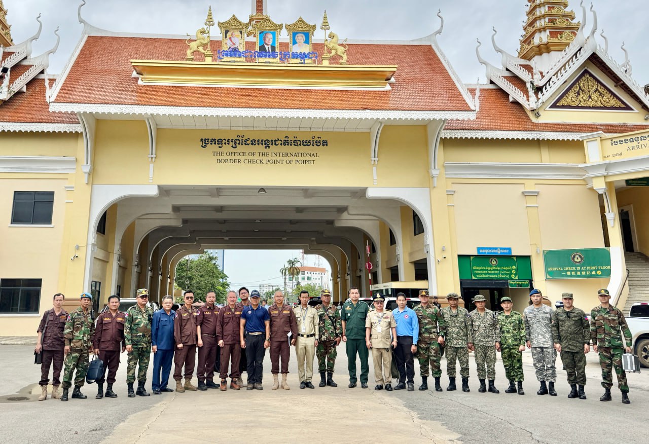 កម្ពុជា-ថៃ ជួបប្រជុំពិភាក្សានិយាមកាប្លង់ចម្ការមីនអាទិភាពសាកល្បង និងផ្ទៀងផ្ទាត់និយាមកាប្លង់ចម្ការមីន និងចុះត្រួតពិនិត្យទីតាំងចម្ការមីន ត្រង់បង្គោលលេខ ៤៧ បច្ចុប្បន្ន