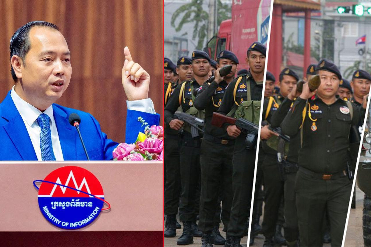 រដ្ឋមន្ត្រីក្រសួងព័ត៌មាន អំពាវនាវម្តងទៀតឱ្យមិនផ្សព្វផ្សាយព័ត៌មានសម្ងាត់យោធា ក្នុងបរិបទតានតឹងព្រំដែនកម្ពុជា-ថៃ