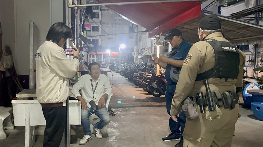 បុរសជនជាតិឥណ្ឌាម្នាក់ ត្រូវបានជនជាតិថៃចាក់រងបួស នៅតំបន់ប៉ាតាយ៉ា