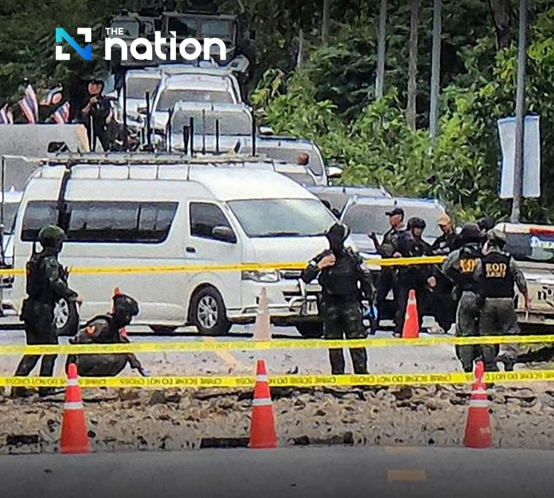 មិនដឹងមានគំនុំជាមួយប៉ូលីសថៃពីអង្កាល់ ពួកឧទ្ទាមមួយក្រុមលួចបង្កប់គ្រាប់បែកដើម្បីបំផ្ទុះសម្លាប់មន្រ្តីប៉ូលីស