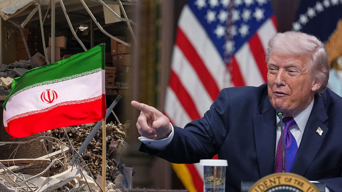 មានន័យយ៉ាងម៉េច?  អាមេរិកទាមទារឲ្យអ៊ីរ៉ង់ 'ចុះចាញ់ដោយគ្មានលក្ខខណ្ឌ' ខណៈសង្គ្រាមទើបឈានចូលសប្ដាហ៍ទី១ប៉ុណ្ណោះ